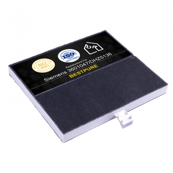 Activated carbon filter suitable for various cooker hoods Hair/00361047