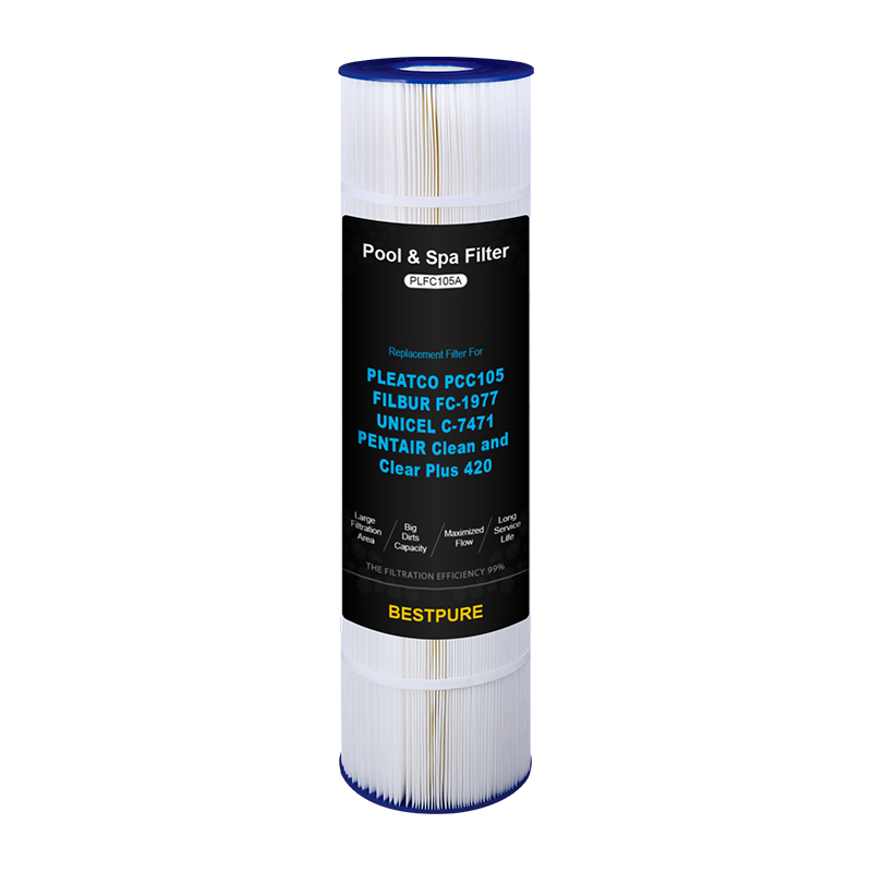 Washable carbon swimming water pool spa filter cartridge for PLFC105A