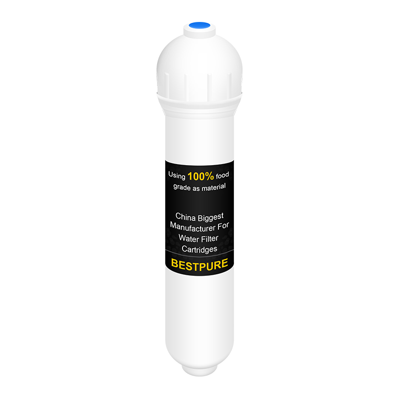 Hot sale post inline quick connect carbon water cartridge filter
