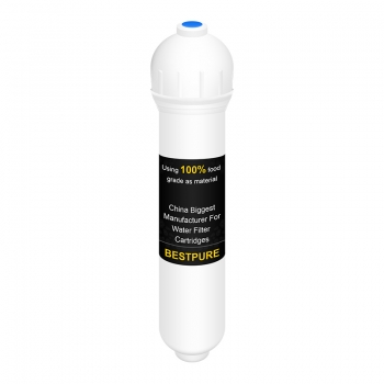 Hot sale post inline quick connect carbon water cartridge filter