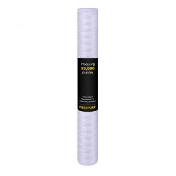 20 X 2.5 inch PP String Wound Sediment Filter Cartridge