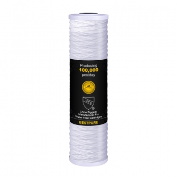 5 Micron 20 big blue string wound filters for household pre-filtration