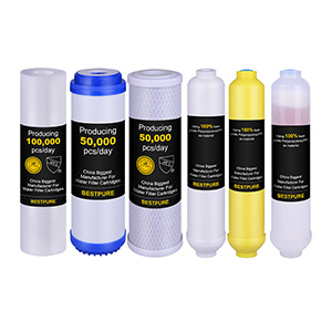 Pre-Filter, Post Carbon Inline, Mineral and Alkaline Water Filter Cartridge