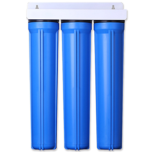 3-Stage 20x2.5 Inch Whole House Water Filter Housing to Distributors