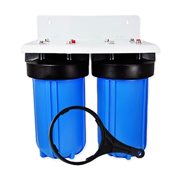 2 Stage 10x4.5 inch Big Blue Water Filter Housing