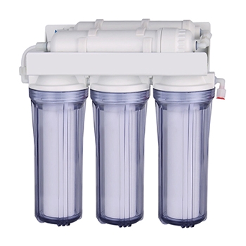 Super capacity 3-stage water filtration system
