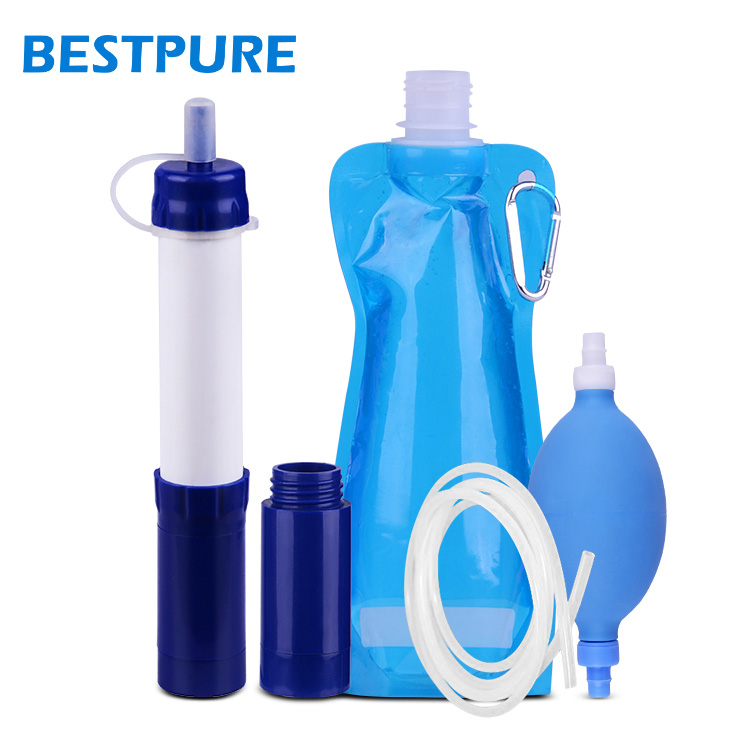 Outdoor Portable Water Filter for Camping Hiking Travel