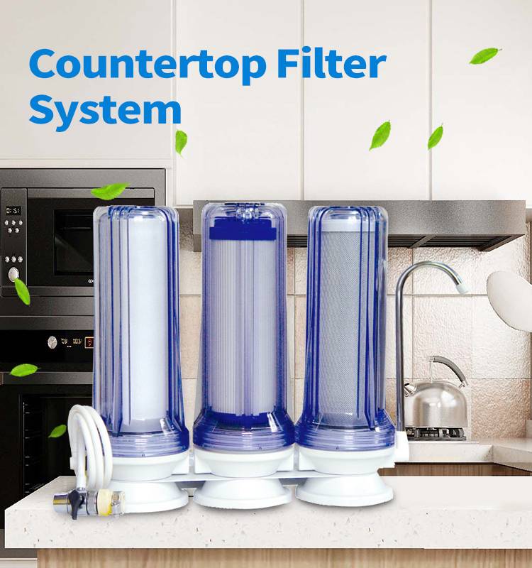 triple filtered water at home