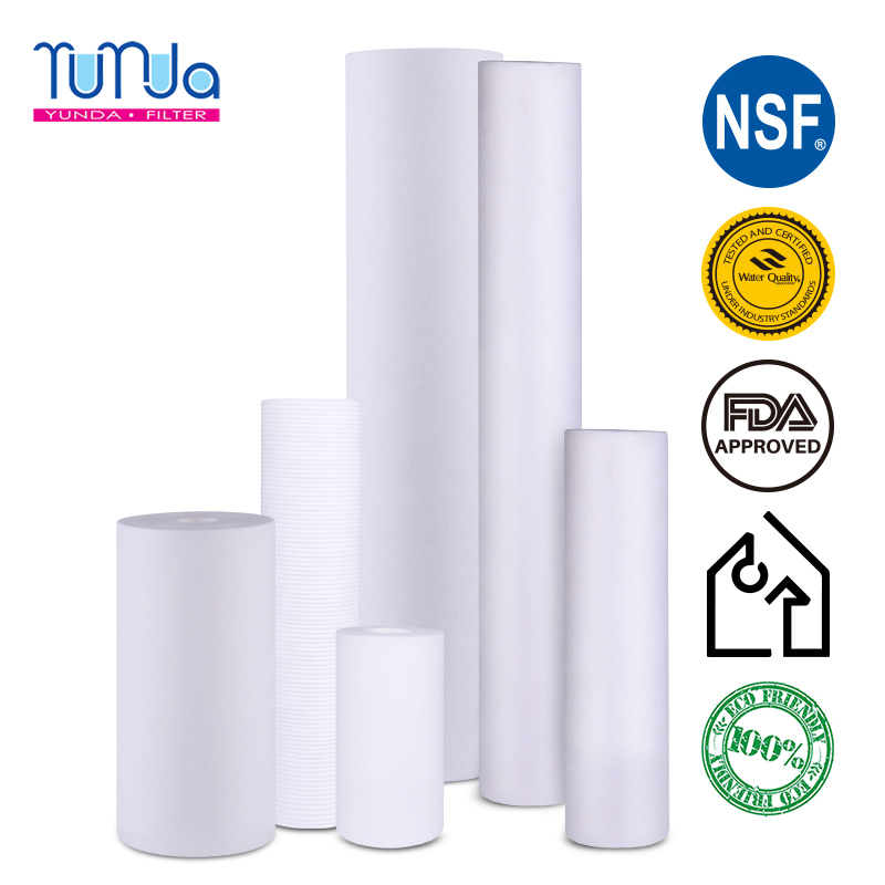 PP Spun Filter Cartridge, 10 x 2.5 inch PP Spun Filter Cartridge