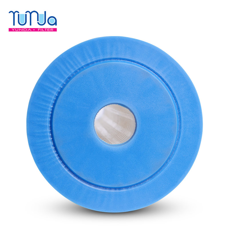 Pleated Polyester Filter Cartridges_ 20 x 4.5 inch Pleated Polyester Filter Cartridge