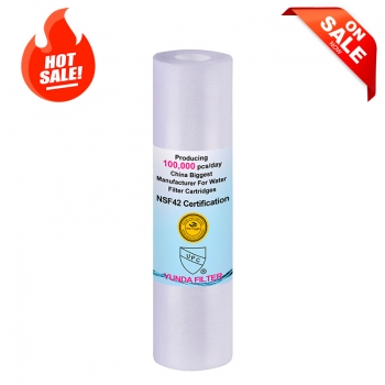 10X2.5 Inch Pre PP Poly Spun Melt Blown Water Sediment Filter 5% OFF Now