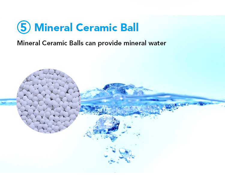 mineral ceramic balls and remineralization in water filtration