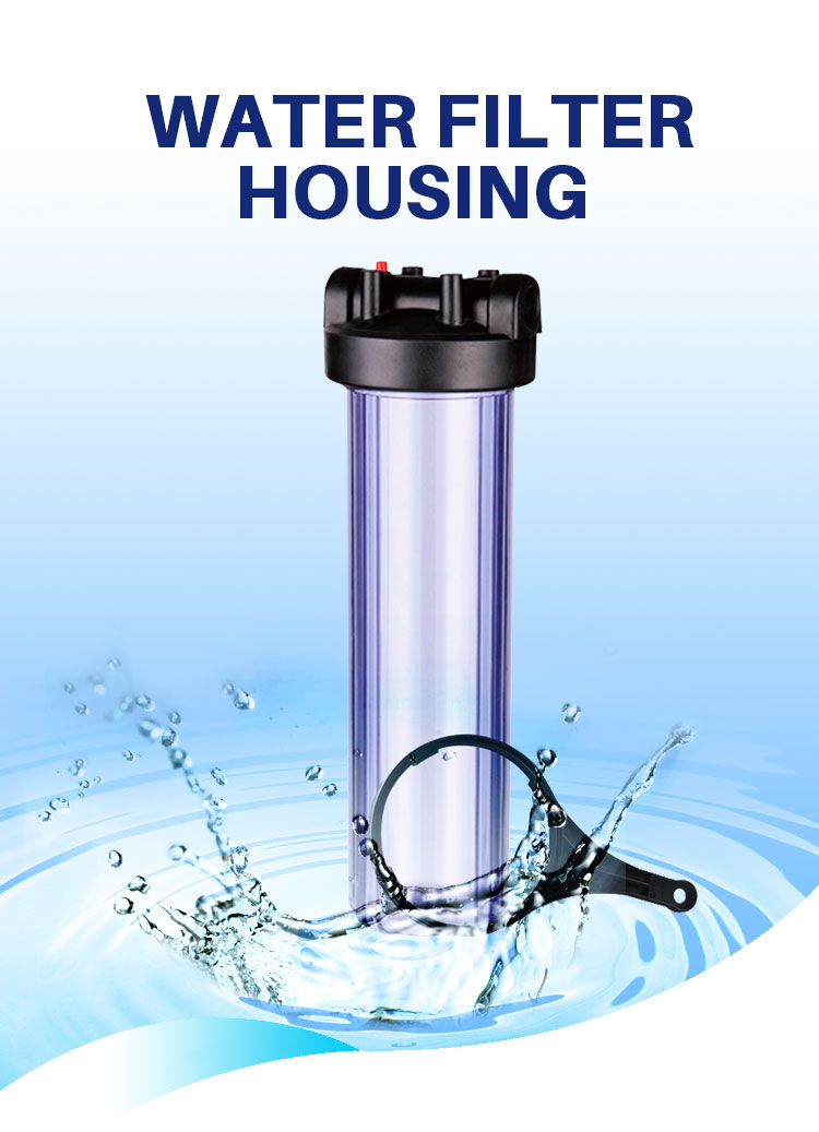 big blue clear water filter housing wholesale
