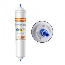 GXRTDR Inline Fridge Water Filter Cartridge for GE Refrigerators