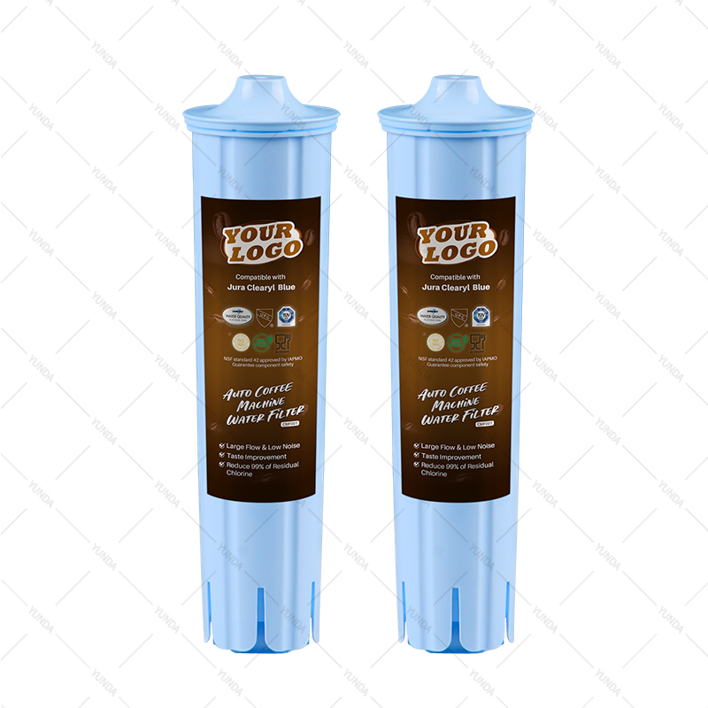 Jura Blue Compatible Coffee Machine Water Filter Reduces Chlorine, Lime Scale