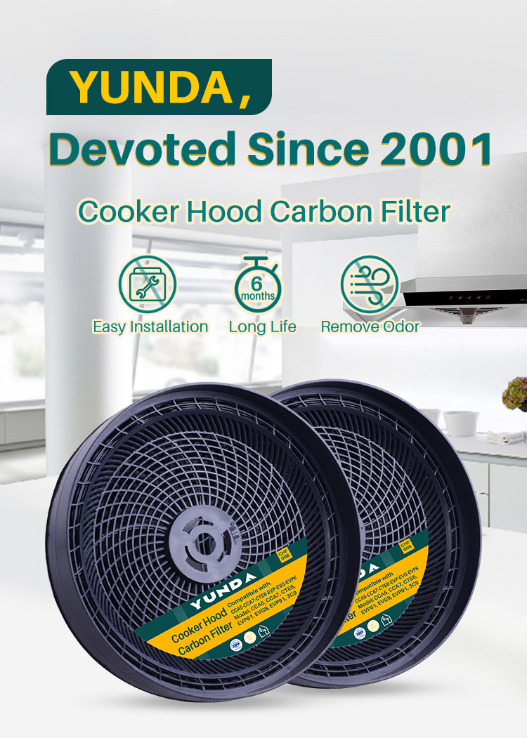 cooker hood carbon filter