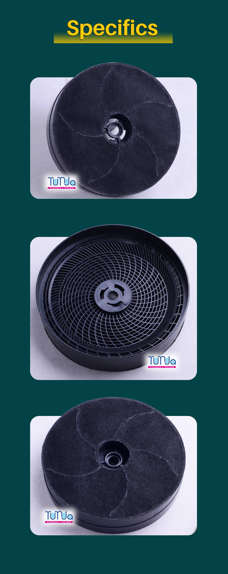 cooker hood carbon filter