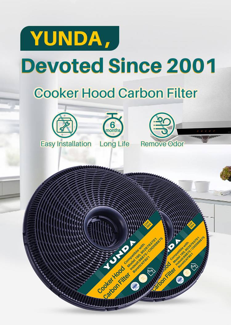 Round Cooker Hood Filter