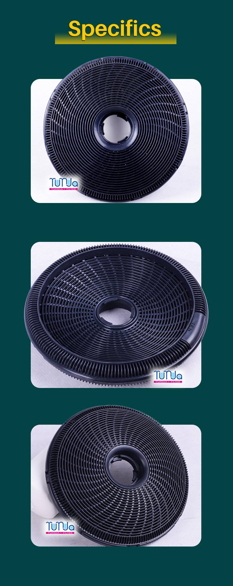 cooker hood carbon filter