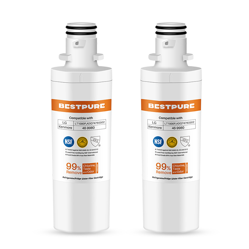 lg lt1000p fridge water filter cartridge replacements