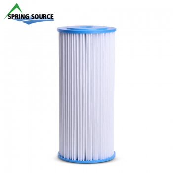 10x4.5 inch Big Blue NSF/ANSI 50 Pleated Whole House Sediment Water Filter