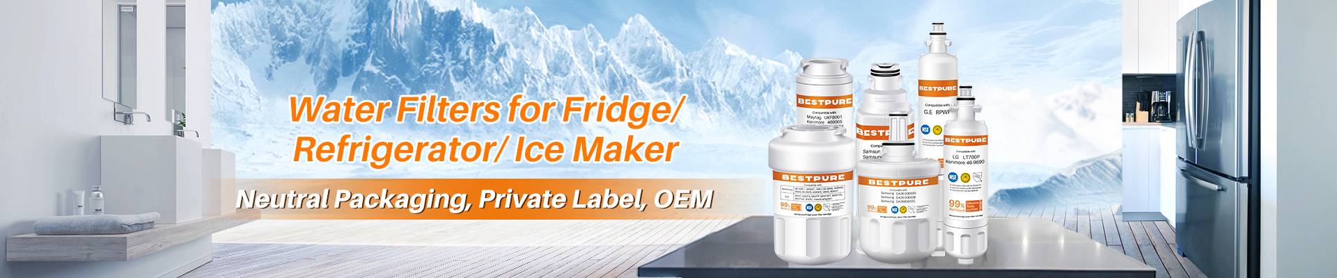 china wholesale refrigerator water filters supplier