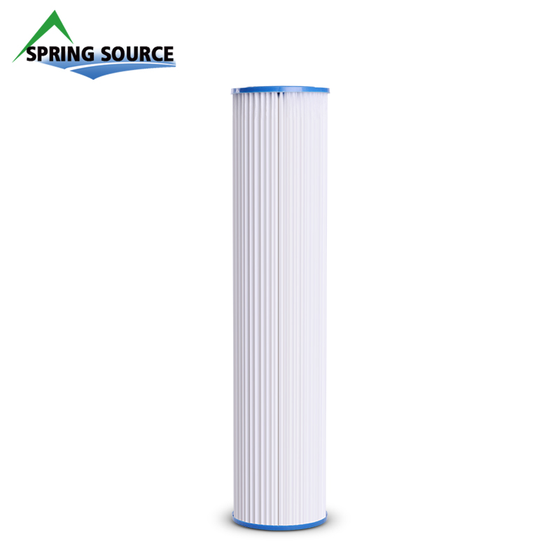 20x4.5 inch Pleated Water Filter Cartridges for Whole House, Well Water System