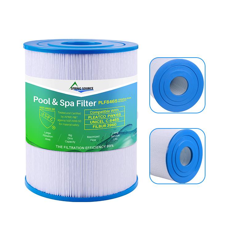 Pleatco PWK65 Spa, Hot Tub Water Filter Replacements with NSF/ANSI 50 Bulk Order