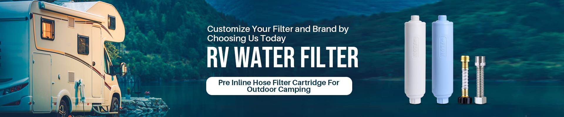 RV Inline Hose Filter