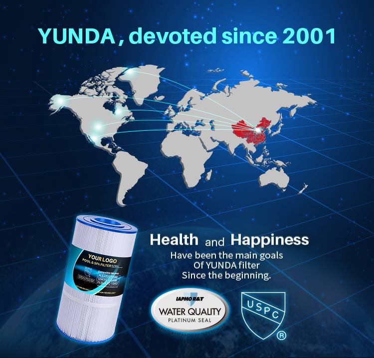 YUNDA FILTER Wholesale C900 pool filter replacements with IAPMO R&T tests