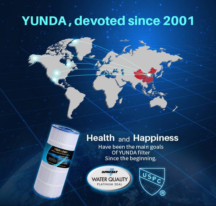 showing of yunda filter 22002 pool filter