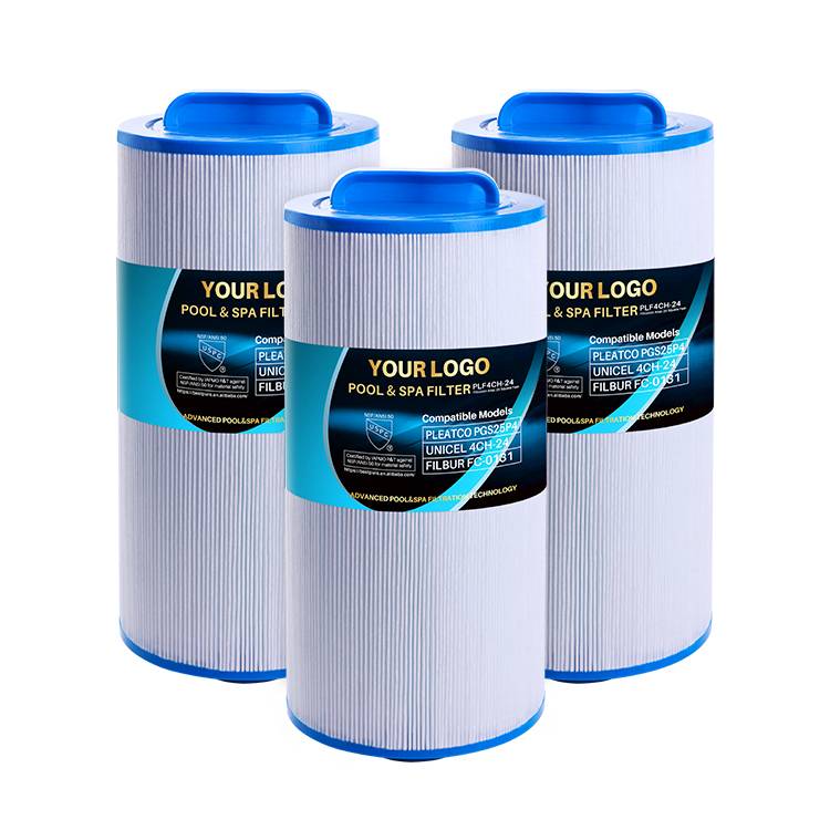 Unicel 4ch-24 Compatible Pool Filter Cartridge Replacements by NSF 50