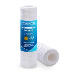 String Wound Water Filter Cartridges for Home Water Filtration System