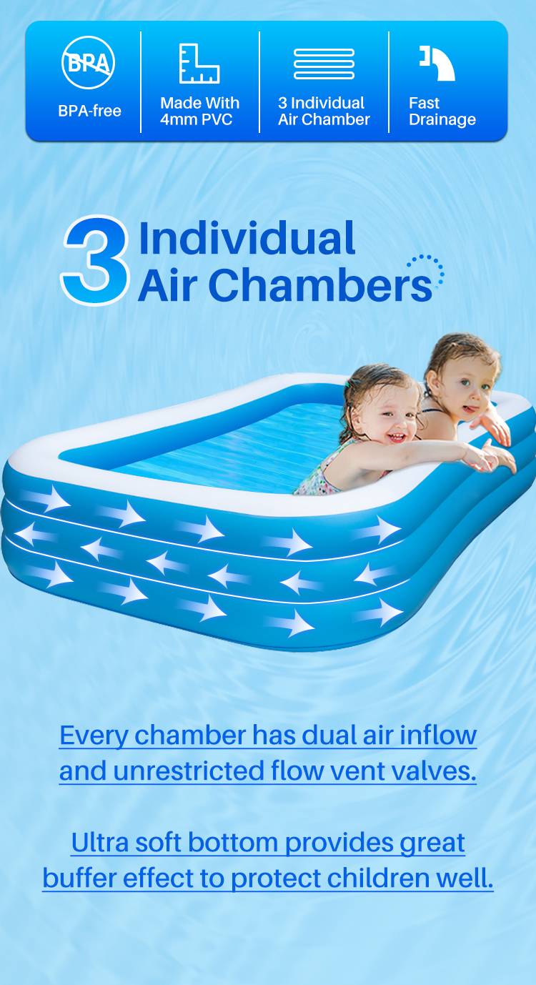 little tikes rectangular plastic pool