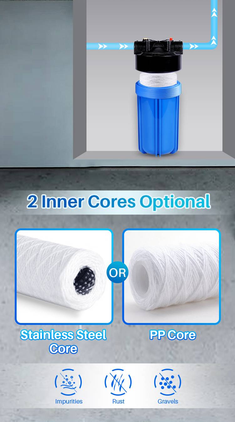 5 micron string wound sediment filter