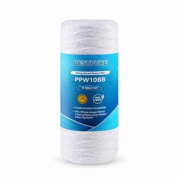 10 inch 5 micron Whole House Big Blue String Wound Sediment Water Filters