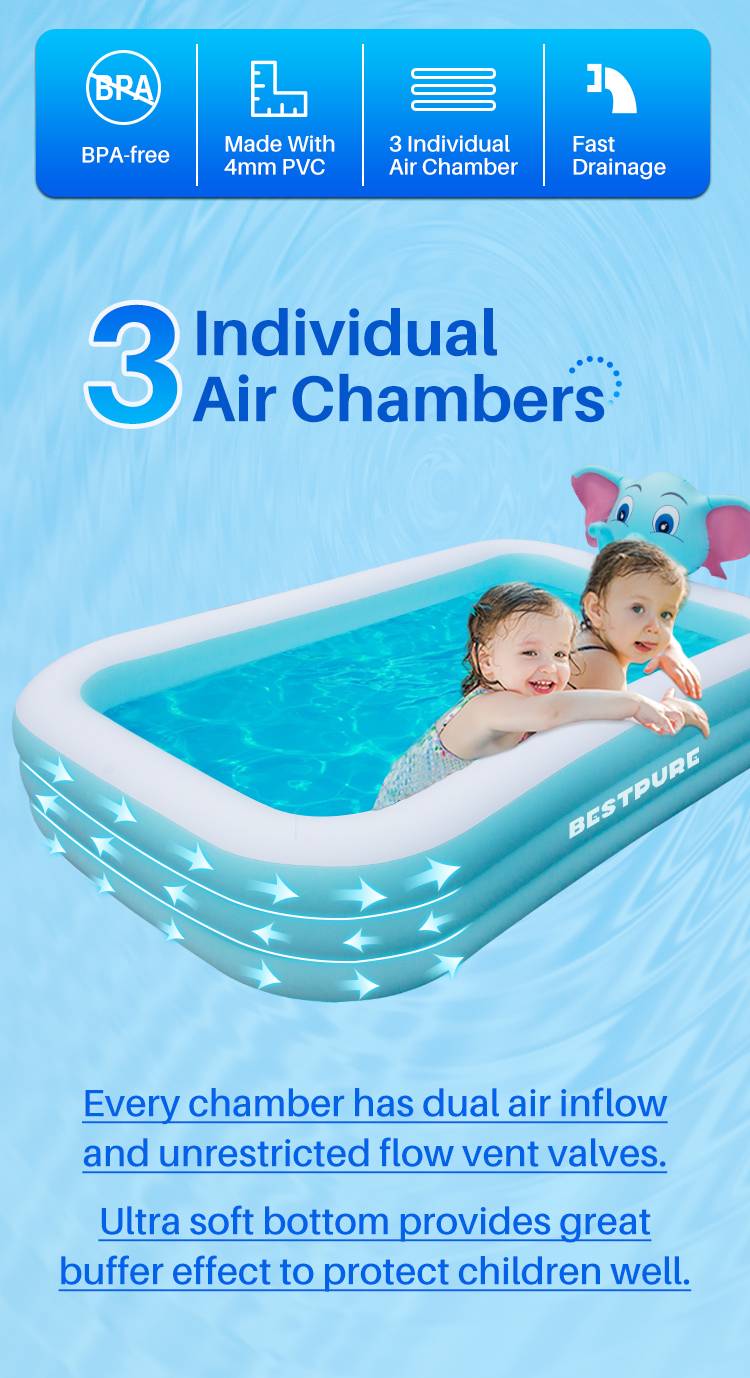 hamdol inflatable swimming pool