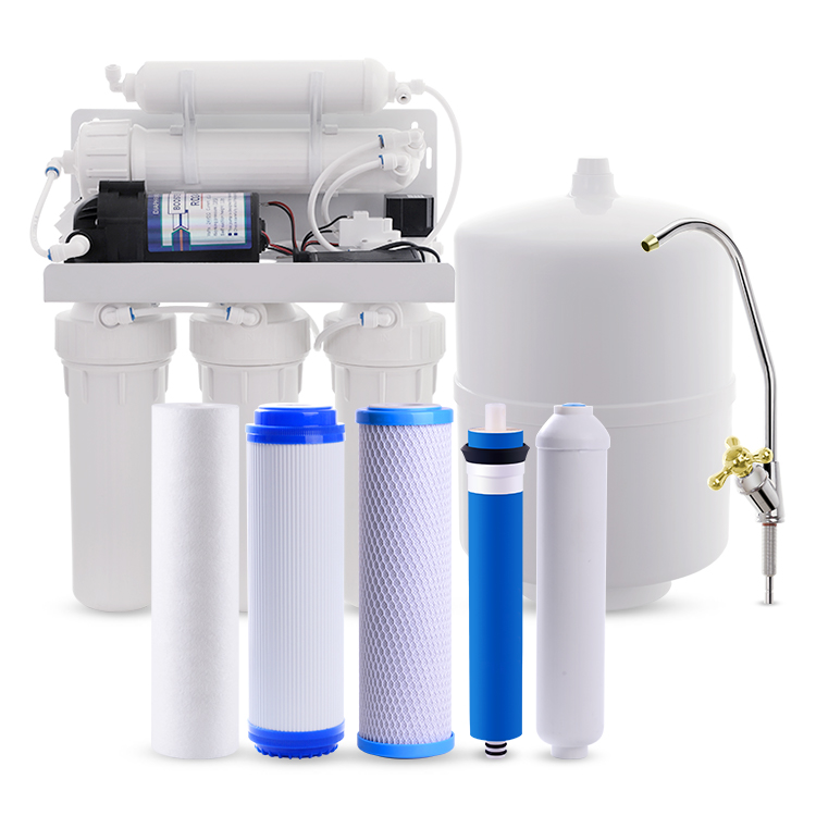 75 GPD 5 Step Reverse Osmosis Water Filter Systems with NSF 58 Certificates