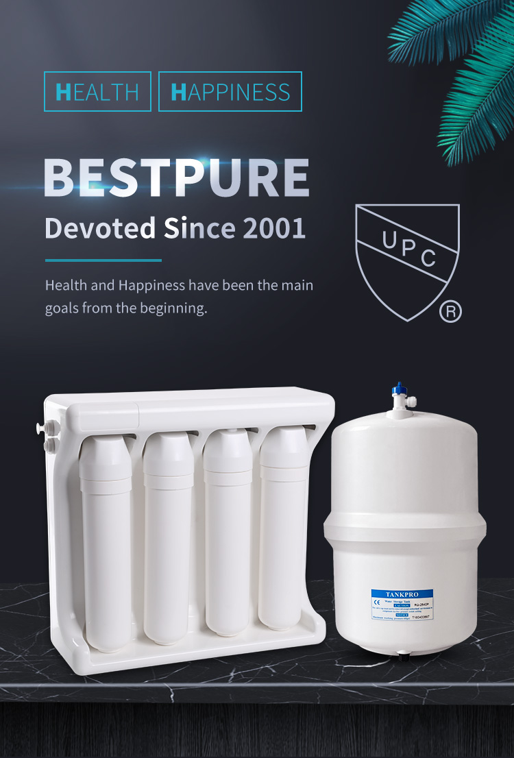 image of bestpure 4 stage reverse osmosis ro pure water system