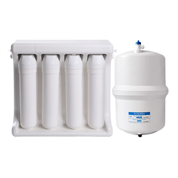 Under Sink Reverse Osmosis Filter with Tank 2:1 Pure Waste Water Ratio