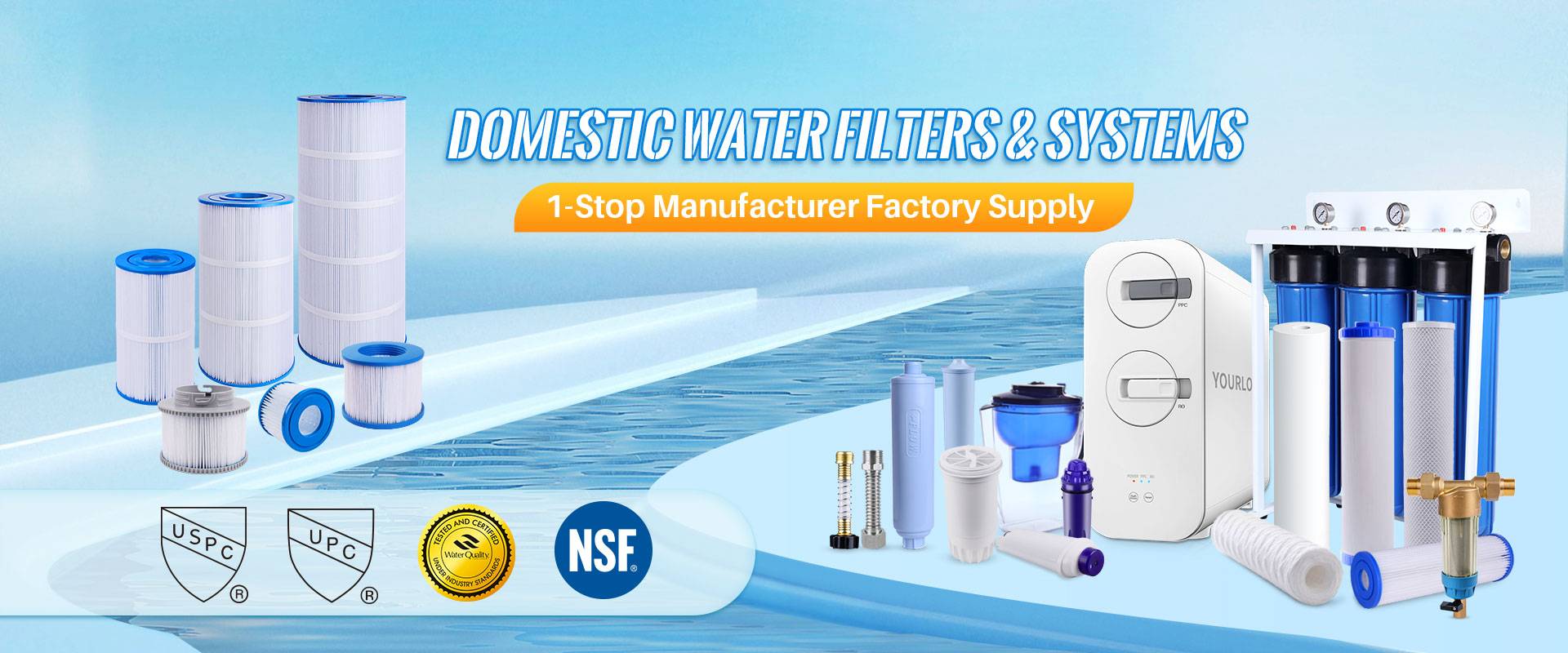 whole house water filters manufacturers factory supplier