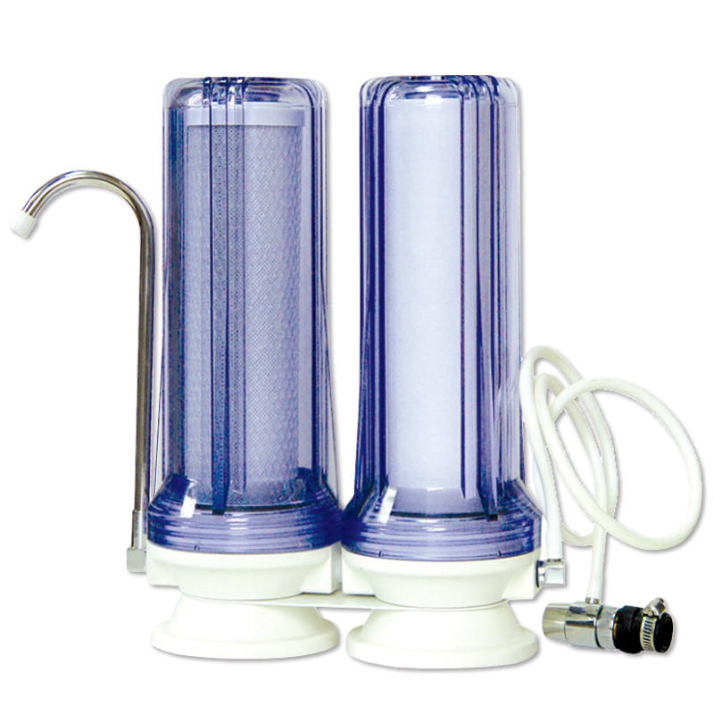 10 inch 2-Stage Countertop Water Filter Filtration Systems Wholesale from China