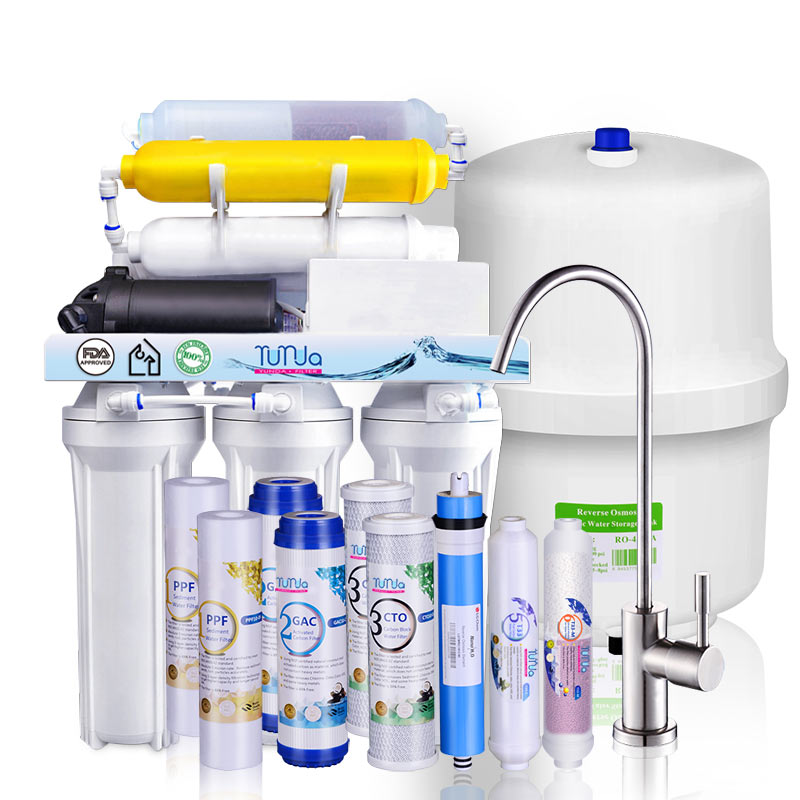 75 gpd reverse osmosis water filter system