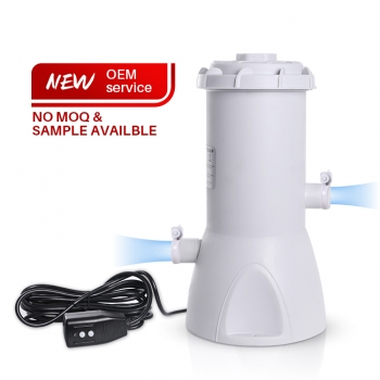 Type A&C Compatible White Kiddie Pool Small Filter Pump Wholesale Order Purchase