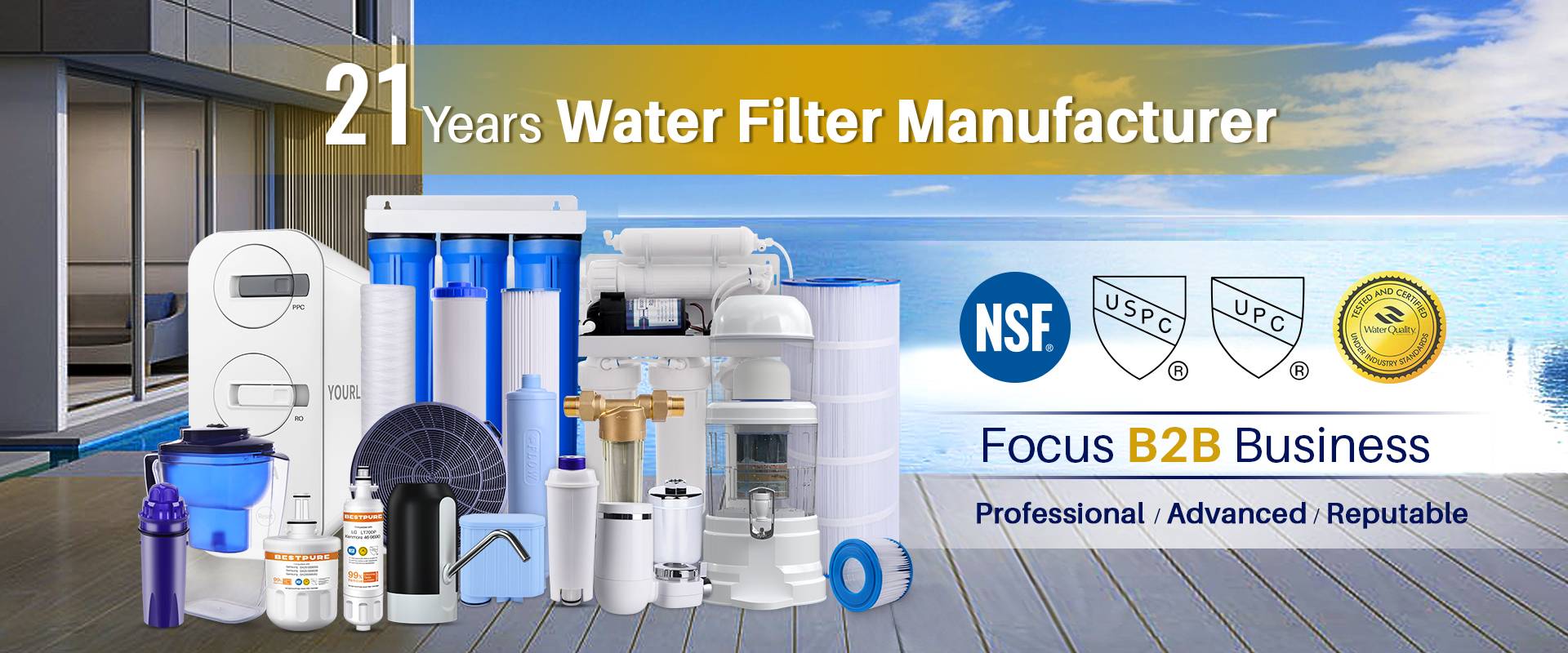 Water Filter Wholesale Manufacturer