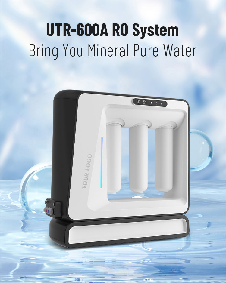 image of compact tankless ro water filter system