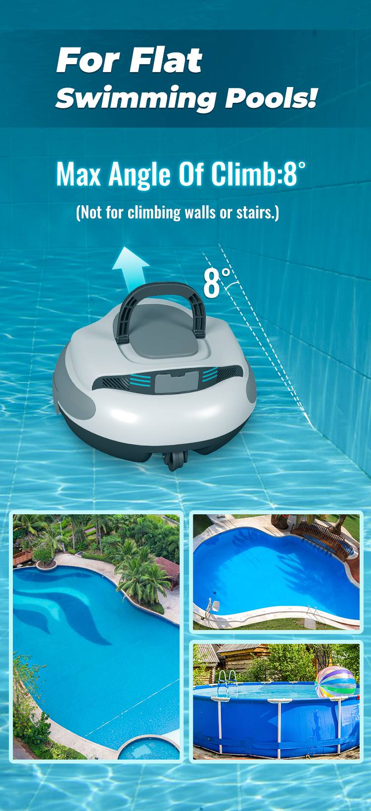 above ground pool robot cleaner
