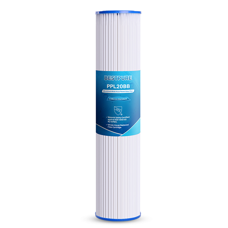 5 Micron Pleated Sediment Water Filters China Factory Wholesale with OEM Making