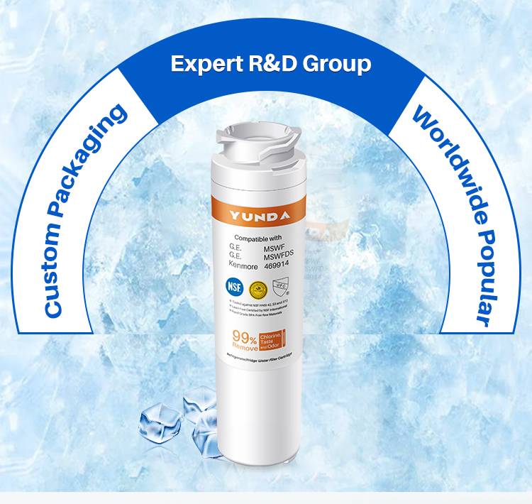 showing of ge mswf comparable smartwater refrigerator water filter
