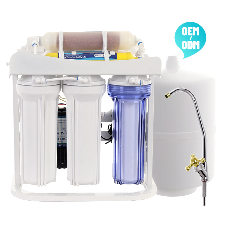 7 Stage RO Water System With Pump, Faucet and Tank
